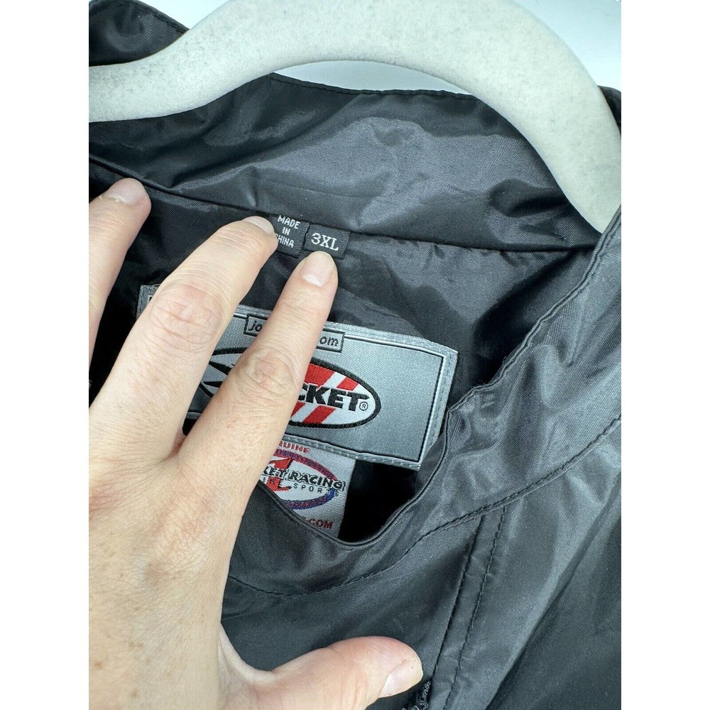 Joe Rocket Outer Shell Motorcycle Jacket 3xl Blac… - image 4
